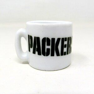 Green Bay Packers Mini Mug NFL Football 1" Ceramic Miniature Cup Display